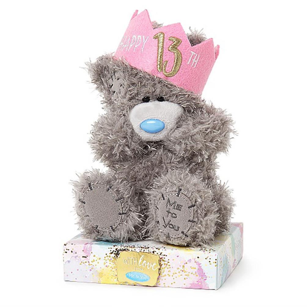 7" 13th Birthday Wearing Hat Me to You Bear Extra Image 1